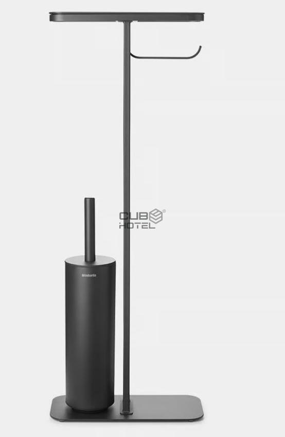 Roll Holder with Towel Holder and Shelf - MINDSET BRABANTIA